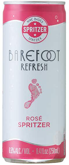 Barefoot Refresh Rosé Spritzer 4 pack 250ml