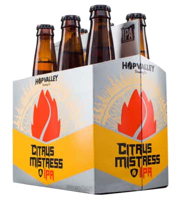 Hop Valley Brewing Citrus Mistress 6 pack 12oz Bottle