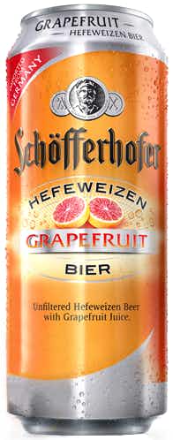 Schofferhofer Grapefruit Hefeweizen 4 pack 16oz Can