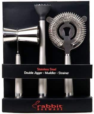 Rabbit 3 Piece Wine Took Kit Set 750ml