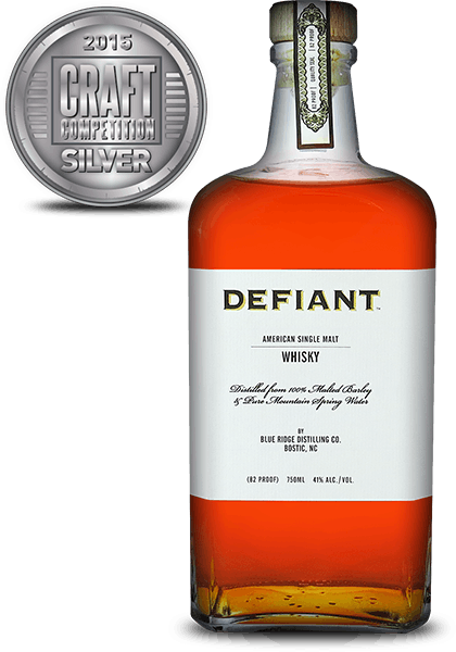 Defiant Whiskey American Single Malt Whiskey