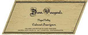 Dunn Vineyards Napa Valley Cabernet Sauvignon 2003