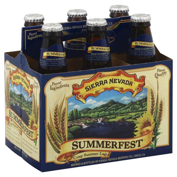 Sierra Nevada Summerfest 6 pack 12oz Bottle