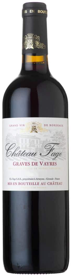 Chateau Fage Graves de Vayres 2015