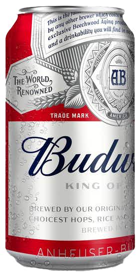 Budweiser Beer 25oz Can