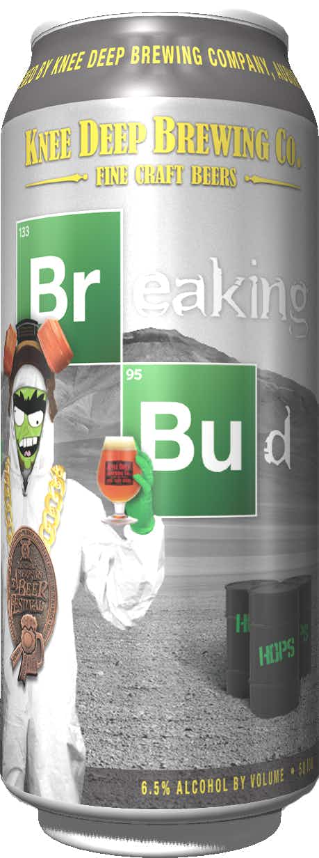 Knee Deep Breaking Bud IPA 16oz