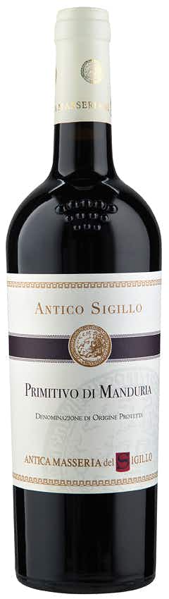 Antica Masseria del Sigillo Primitivo di Manduria 2016
