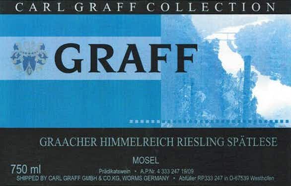 Carl Graff Mosel Riesling Spatlese 2014