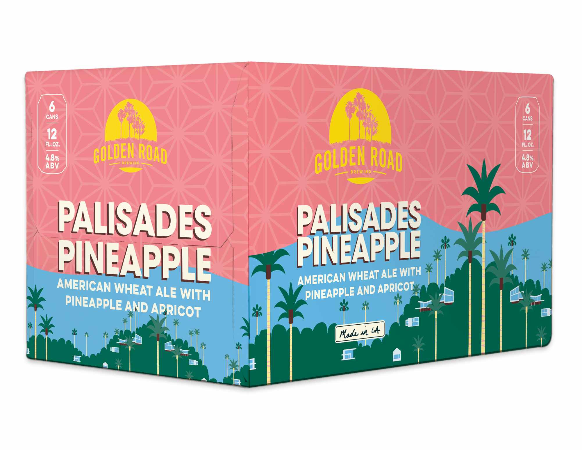 Golden Road Brewing Palisades Pineapple 6 pack 12oz