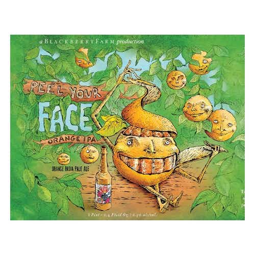 Blackberry Farm Brewery Peel Your Face Orange IPA 750ml