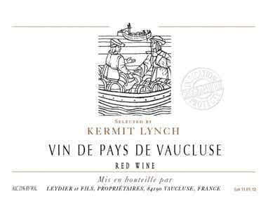 Kermit Lynch Vin de Pays du Vaucluse 2016
