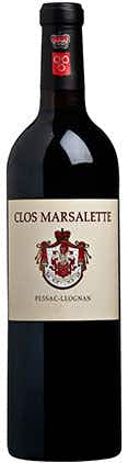 Clos Marsalette Pessac Leognan 2011