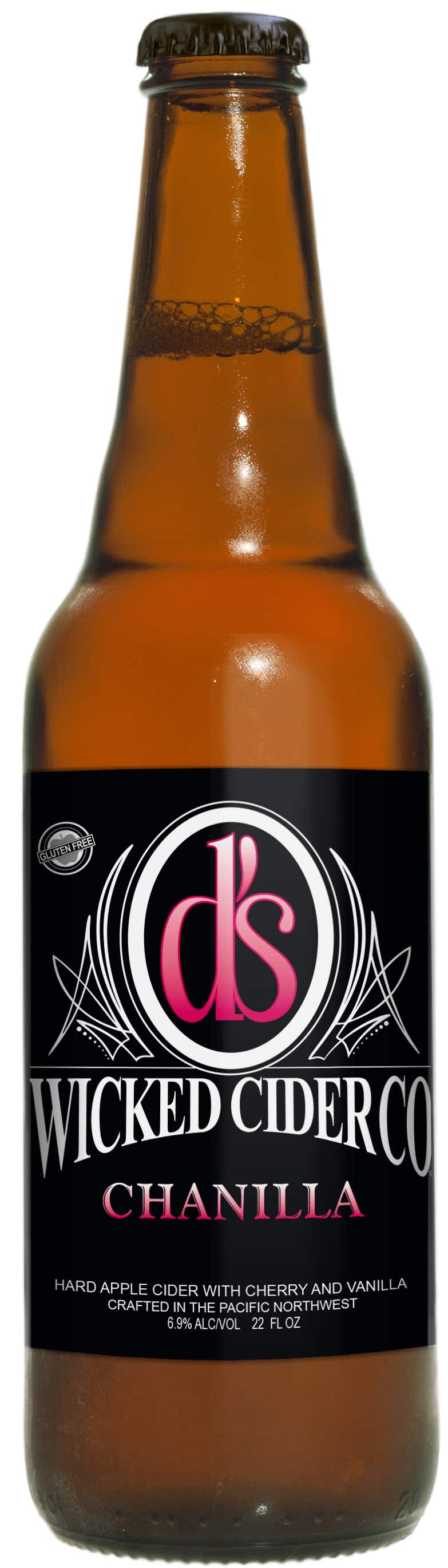d's Wicked Cider Chanilla 22oz Bottle