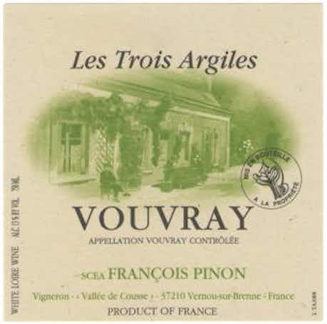 Domaine Francois Pinon Vouvray Trois Argiles 2015
