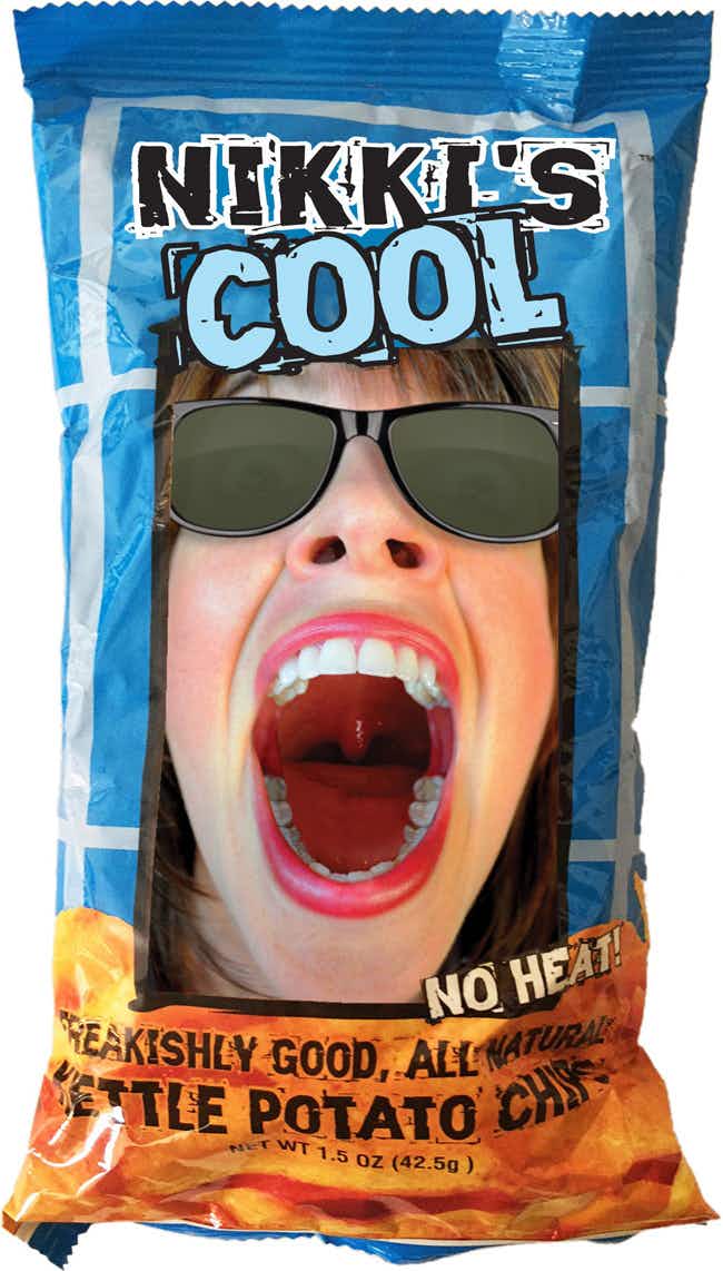 Nikki's Hot Ass Cool Chips 750ml