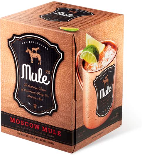 Mule 2.0 Moscow Mule 4 pack 355ml