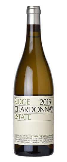 Ridge Vineyards Santa Cruz Mt Estate Chardonnay 2015