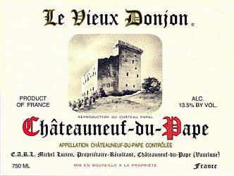 Le Vieux Donjon Châteauneuf du Pape 2015