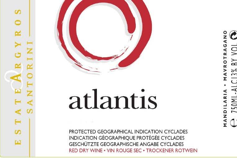 Argyros Atlantis Red 2014