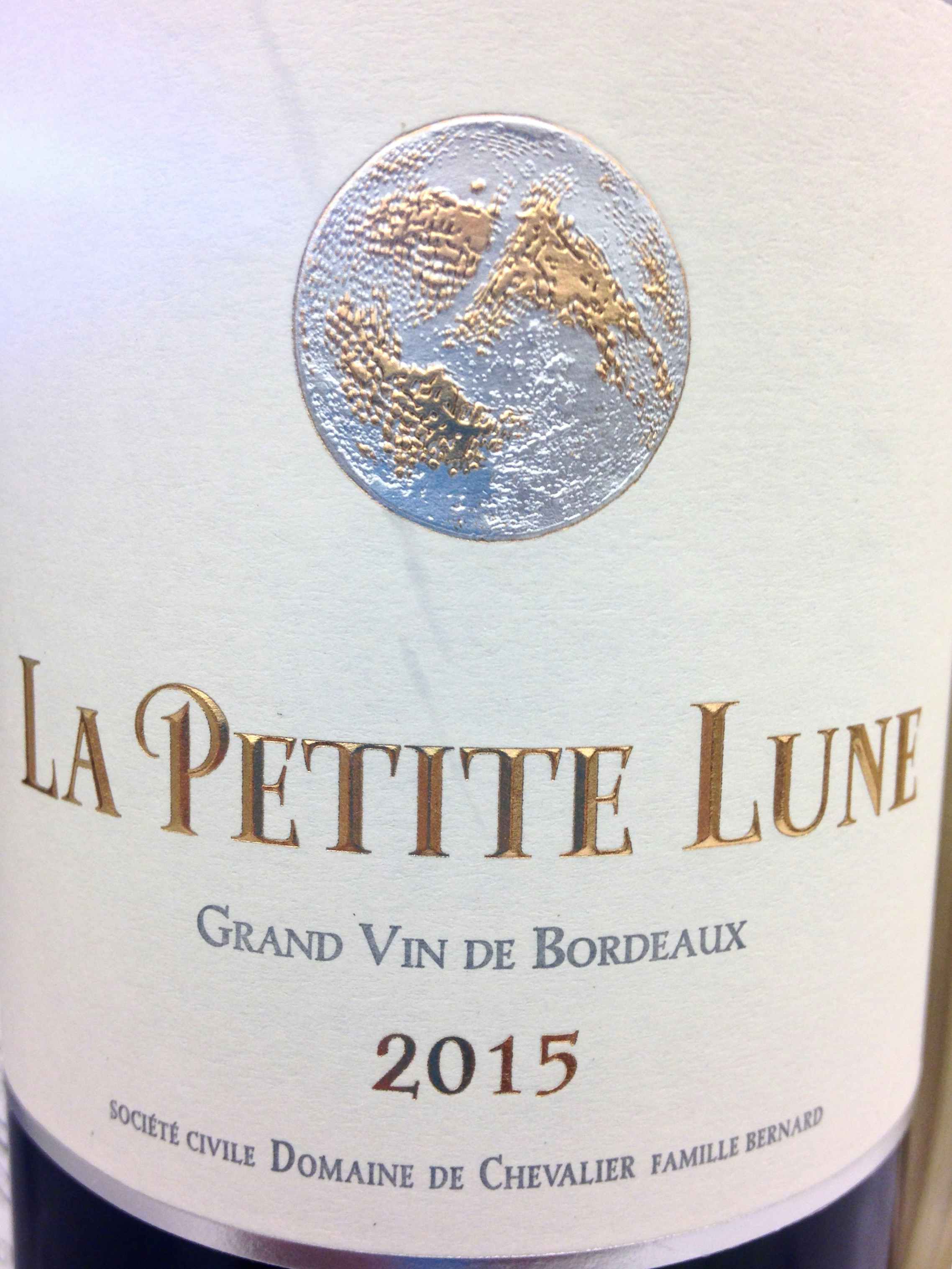La Petite Lune Bordeaux Blanc 2015