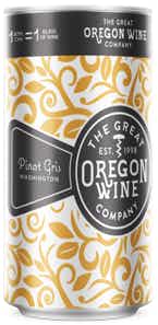 The Great Oregon Wine Company Pinot Gris Can NV 4 pack 187ml Can