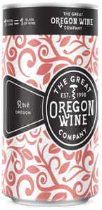 The Great Oregon Wine Company Rosé Can NV 4 pack 187ml