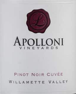 Apolloni Cuvee L Pinot Noir 2015
