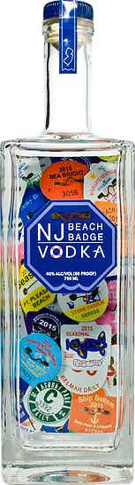 NJ Beach Badge Vodka
