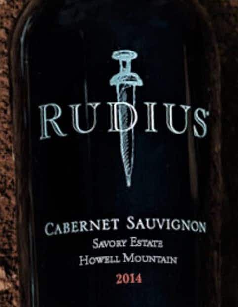 Rudius Savory Estate Cabernet Sauvignon 2014