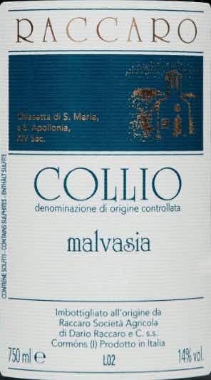 Raccaro Malvasia 2005