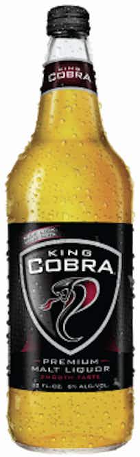 King Cobra Premium Malt Liquor 40oz Bottle