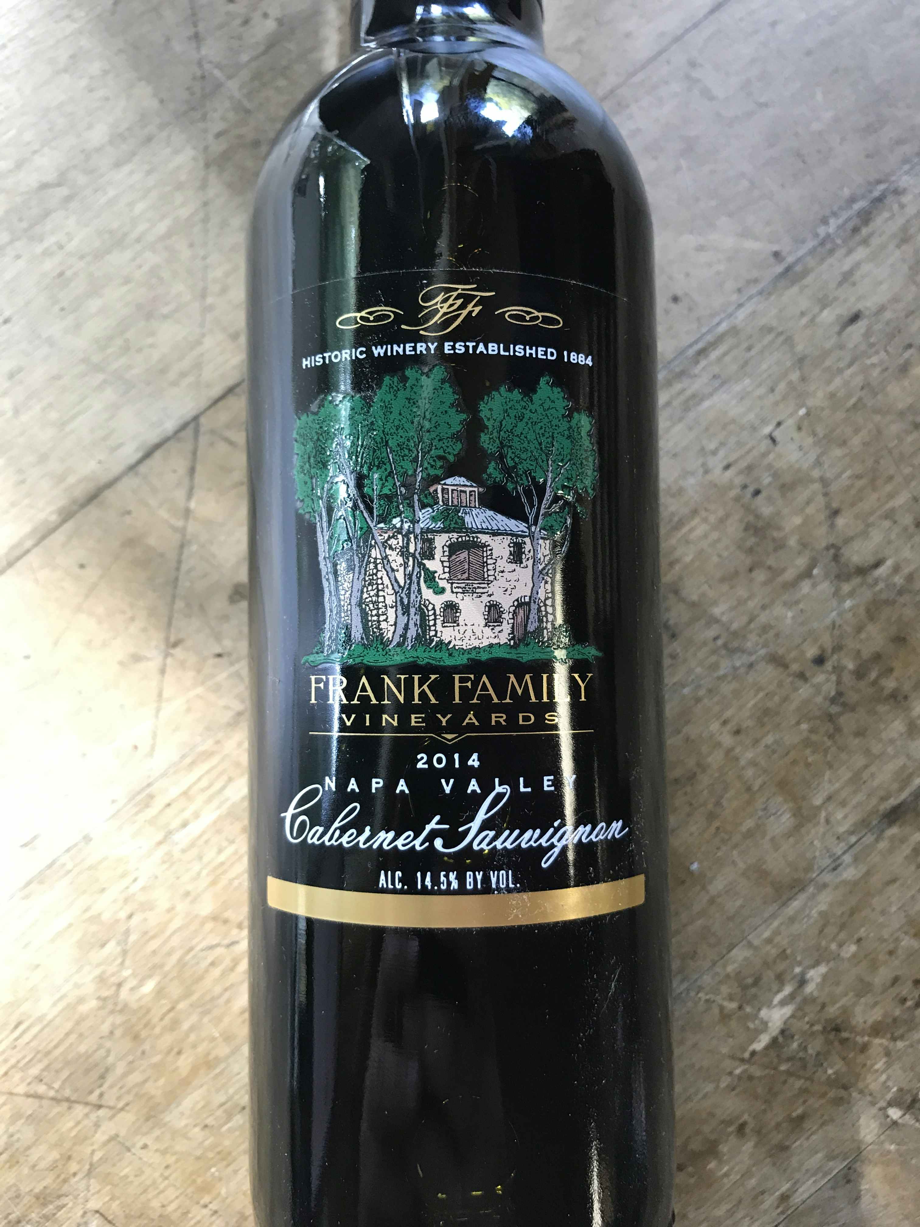 Frank Family Napa Valley Cabernet Sauvignon 2014 375ml