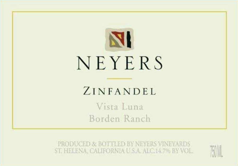 Neyers Vista Luna Borden Ranch Zinfandel 2016