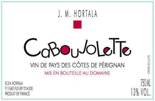 Domaine Hortala Caboujolette 2007