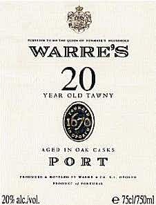 Warre's Tawny Port 20 year old
