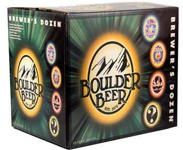 Boulder Beer Company Brewer's Dozen 12 pack 12oz