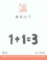 1+1=3 Cava Brut