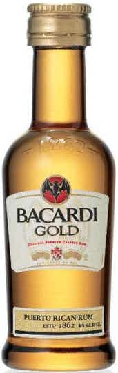 Bacardi Gold Rum 50ml