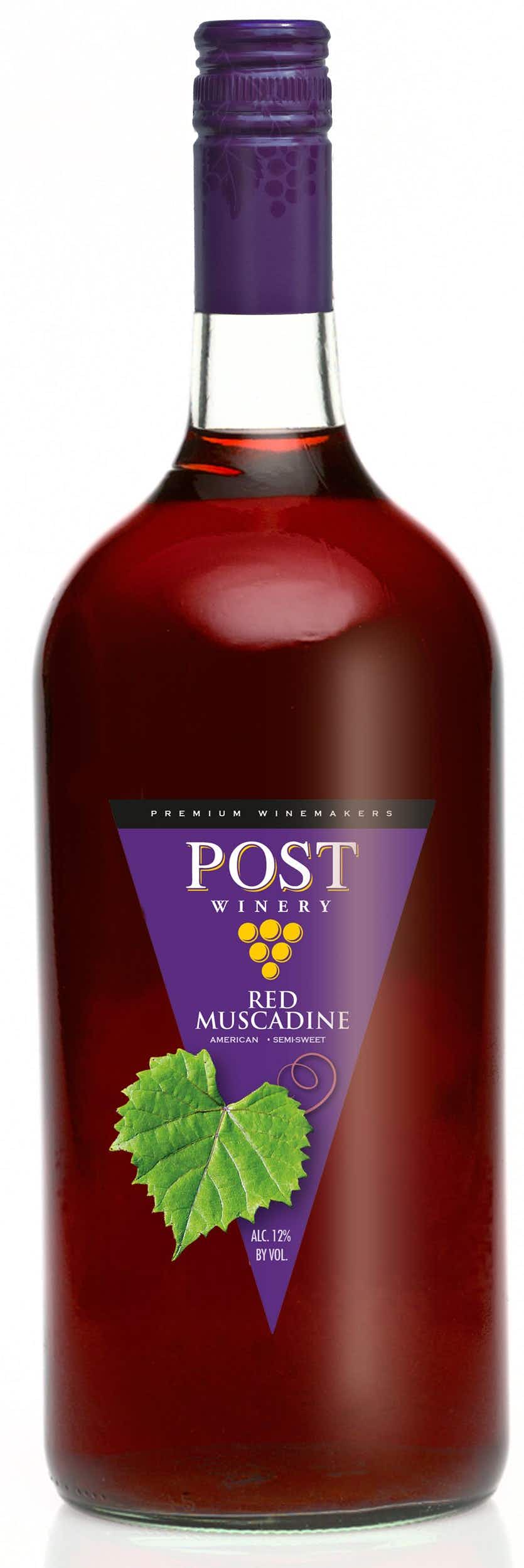 POST Winery Red Muscadine 1.5L
