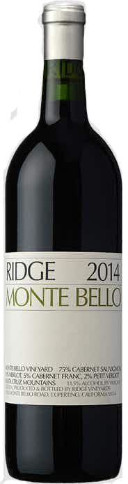 Ridge Vineyards Monte Bello 2014