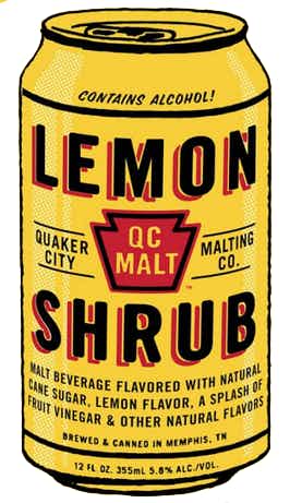 Quaker City Malting Company Lemon Shrub 6 pack 355ml