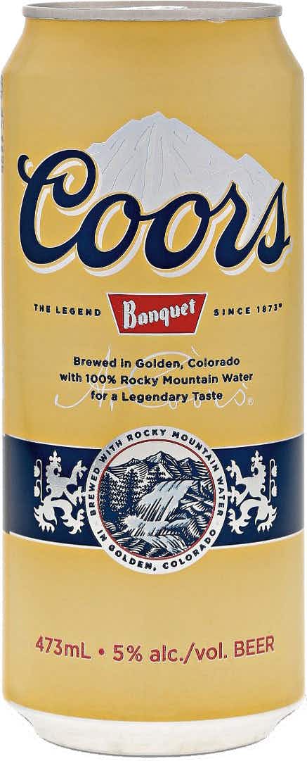Coors Banquet 6 pack 16oz Can