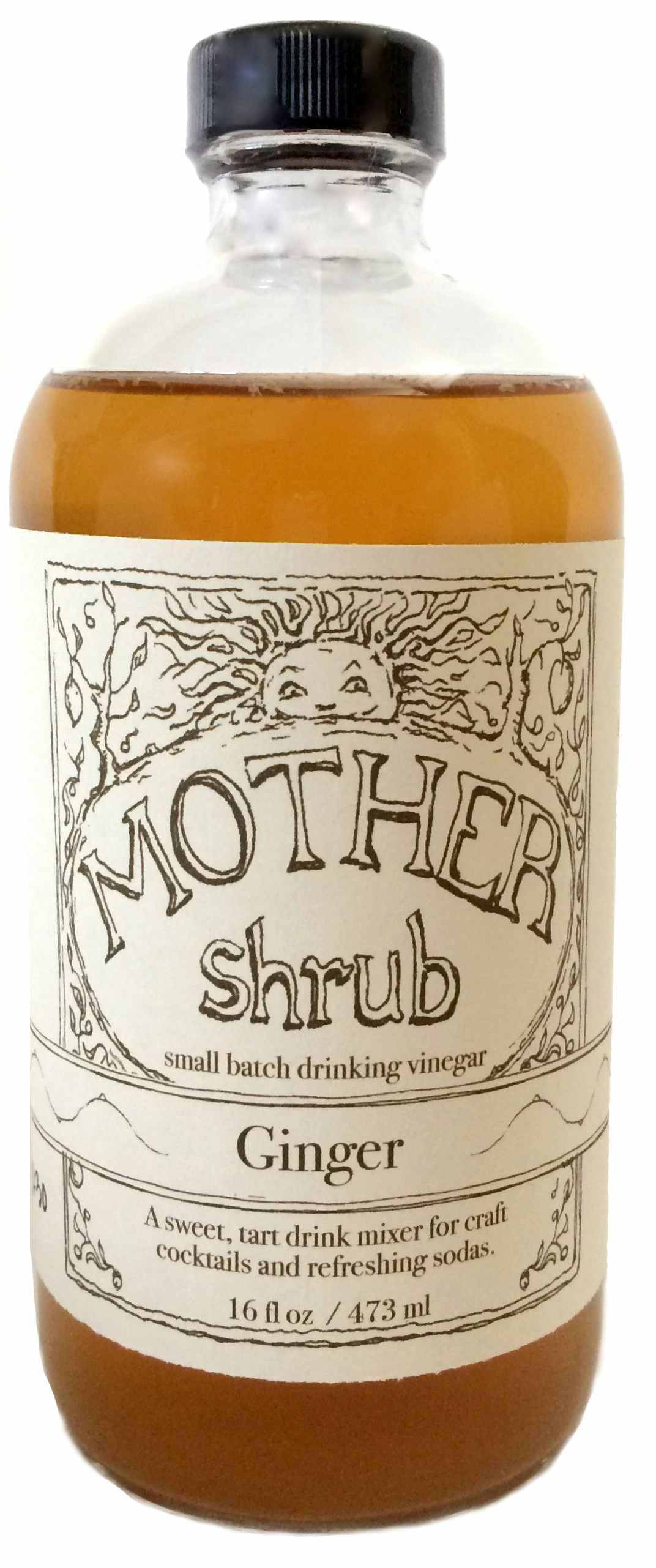 Mother Shrub Ginger 8oz