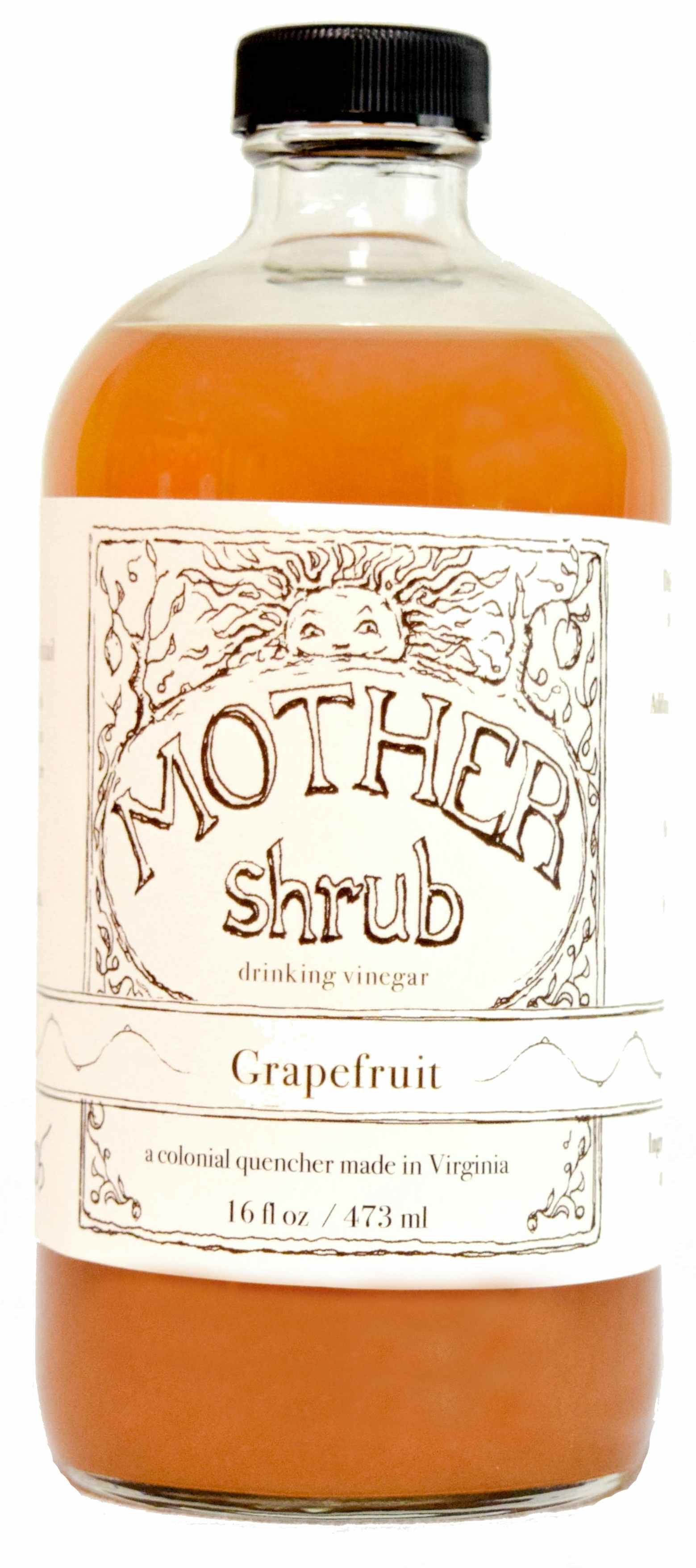 Mother Shrub Grapefruit 8oz