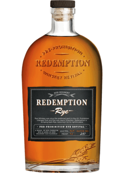 Redemption Rye Whiskey Bottle