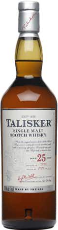 Talisker Single Malt Scotch Whisky 25 year old
