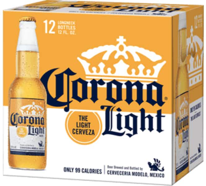 Corona Light 12 pack 12oz Bottle