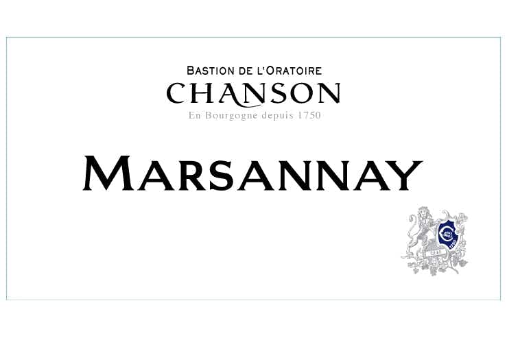 Chanson Pere et Fils Marsannay 2012