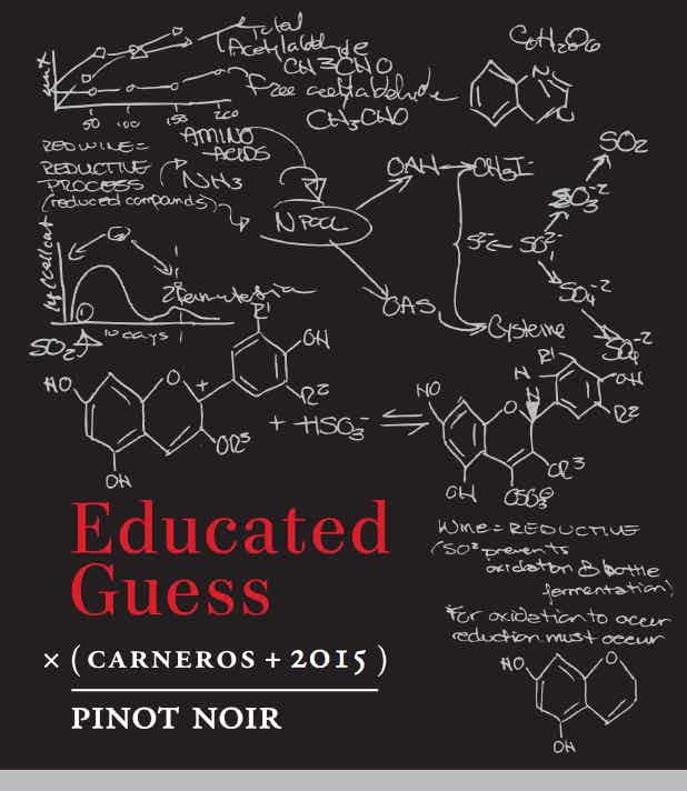 Educated Guess Pinot Noir 2015