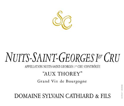 Domaine Sylvain Cathiard Nuits Saint Georges Aux Thorey 2013